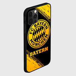 Чехол для iPhone 12 Pro Bayern - gold gradient, цвет: 3D-черный — фото 2