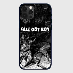 Чехол для iPhone 12 Pro Fall Out Boy black graphite, цвет: 3D-черный