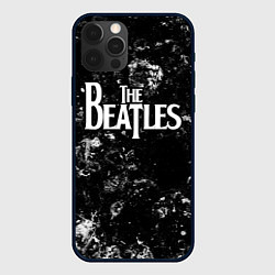 Чехол для iPhone 12 Pro The Beatles black ice, цвет: 3D-черный
