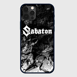 Чехол iPhone 12 Pro Sabaton black graphite