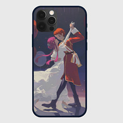 Чехол для iPhone 12 Pro Sousou no Frieren Fern Stark Love dance, цвет: 3D-черный