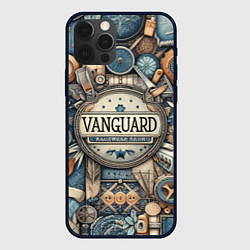 Чехол для iPhone 12 Pro Vanguard composition - ai art, цвет: 3D-черный