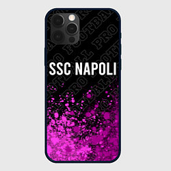 Чехол для iPhone 12 Pro Napoli pro football посередине, цвет: 3D-черный