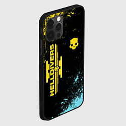 Чехол для iPhone 12 Pro Helldivers 2: Skull Logo, цвет: 3D-черный — фото 2