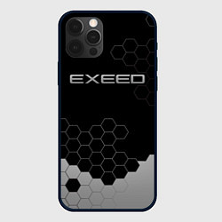 Чехол для iPhone 12 Pro Exceed, цвет: 3D-черный
