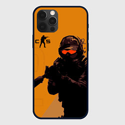 Чехол для iPhone 12 Pro Тактические стрелки наготове Counter-Strike 2, цвет: 3D-черный