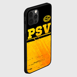 Чехол для iPhone 12 Pro PSV - gold gradient посередине, цвет: 3D-черный — фото 2