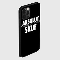 Чехол для iPhone 12 Pro Skuf absolut, цвет: 3D-черный — фото 2