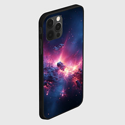 Чехол для iPhone 12 Pro Взрыв в космосе, цвет: 3D-черный — фото 2