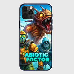 Чехол для iPhone 12 Pro Abiotic Factor game, цвет: 3D-черный