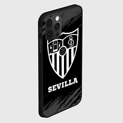 Чехол для iPhone 12 Pro Sevilla sport на темном фоне, цвет: 3D-черный — фото 2