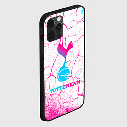 Чехол для iPhone 12 Pro Tottenham neon gradient style, цвет: 3D-черный — фото 2