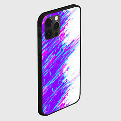 Чехол для iPhone 12 Pro Neon glitch, цвет: 3D-черный — фото 2