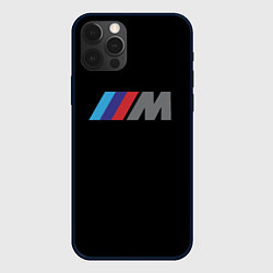 Чехол для iPhone 12 Pro BMW sport logo, цвет: 3D-черный