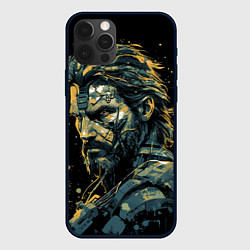 Чехол для iPhone 12 Pro Venom Snake Metal gear game, цвет: 3D-черный