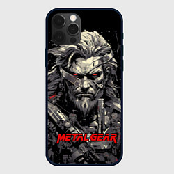 Чехол для iPhone 12 Pro Venom Snake Metal gear game, цвет: 3D-черный