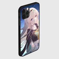 Чехол для iPhone 12 Pro Honkai Star Rail Firefly smile, цвет: 3D-черный — фото 2