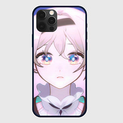 Чехол для iPhone 12 Pro Honkai Star Rail Firefly smile, цвет: 3D-черный