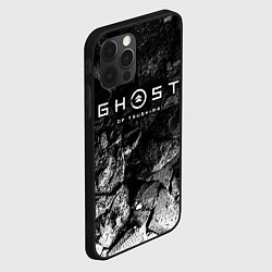 Чехол для iPhone 12 Pro Ghost of Tsushima black graphite, цвет: 3D-черный — фото 2