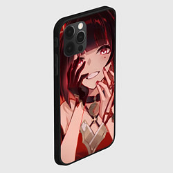 Чехол для iPhone 12 Pro Honkai Star Rail Sparkle smile, цвет: 3D-черный — фото 2