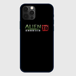 Чехол для iPhone 12 Pro Alien Shooter, цвет: 3D-черный