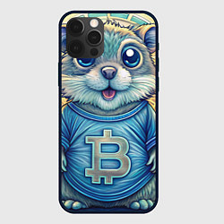 Чехол для iPhone 12 Pro Хомяк и цифровые активы, цвет: 3D-черный