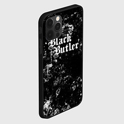 Чехол для iPhone 12 Pro Black Butler black ice, цвет: 3D-черный — фото 2