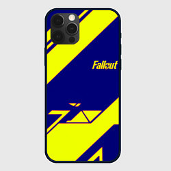 Чехол для iPhone 12 Pro Fallout film geometry, цвет: 3D-черный