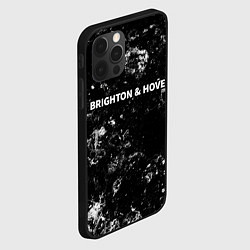 Чехол для iPhone 12 Pro Brighton black ice, цвет: 3D-черный — фото 2