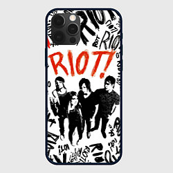 Чехол для iPhone 12 Pro Paramore - riot, цвет: 3D-черный