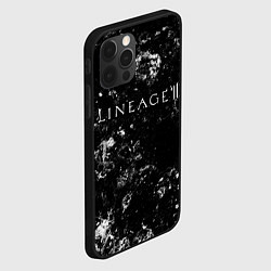 Чехол для iPhone 12 Pro Lineage 2 black ice, цвет: 3D-черный — фото 2