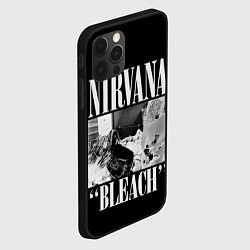 Чехол для iPhone 12 Pro Nirvana first album, цвет: 3D-черный — фото 2