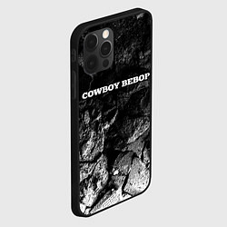 Чехол для iPhone 12 Pro Cowboy Bebop black graphite, цвет: 3D-черный — фото 2