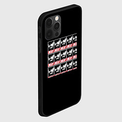 Чехол для iPhone 12 Pro Metal gear logo snake, цвет: 3D-черный — фото 2