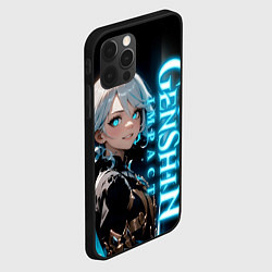 Чехол для iPhone 12 Pro Фурина из фонтейна - Genshin Impact, цвет: 3D-черный — фото 2