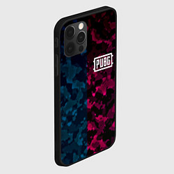 Чехол для iPhone 12 Pro PUBG camo texture, цвет: 3D-черный — фото 2