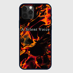 Чехол iPhone 12 Pro A Silent Voice red lava