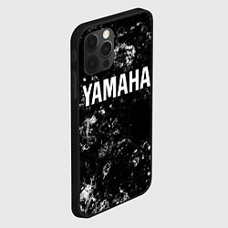 Чехол для iPhone 12 Pro Yamaha black ice, цвет: 3D-черный — фото 2