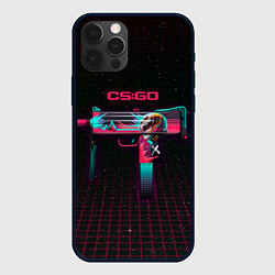 Чехол для iPhone 12 Pro MAC-10 Neon Rider - CS:GO, цвет: 3D-черный