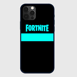 Чехол для iPhone 12 Pro Fortnite line, цвет: 3D-черный