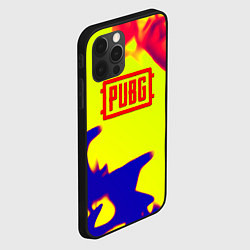 Чехол для iPhone 12 Pro PUBG neon flame, цвет: 3D-черный — фото 2