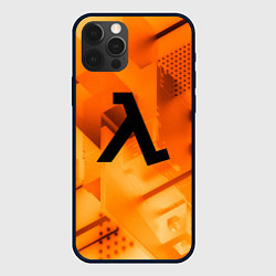 Чехол для iPhone 12 Pro Half life rusty steel, цвет: 3D-черный