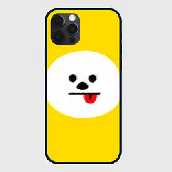 Чехол для iPhone 12 Pro BT21 - Chimmy, цвет: 3D-черный