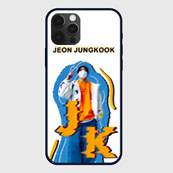 Чехол для iPhone 12 Pro BTS Jeon Jungkook, цвет: 3D-черный