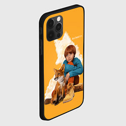 Чехол для iPhone 12 Pro Саша и Лис - Мой дикий друг, цвет: 3D-черный — фото 2