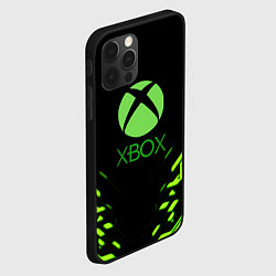 Чехол для iPhone 12 Pro Xbox кислотные плиты, цвет: 3D-черный — фото 2