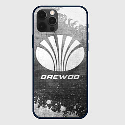 Чехол для iPhone 12 Pro Daewoo - grey gradient, цвет: 3D-черный