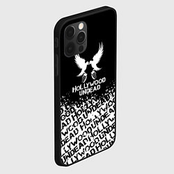 Чехол для iPhone 12 Pro Hollywood Undead band, цвет: 3D-черный — фото 2