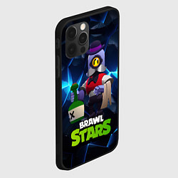 Чехол для iPhone 12 Pro Brawl stars Барли, цвет: 3D-черный — фото 2