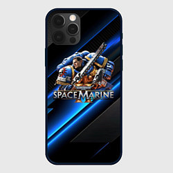 Чехол для iPhone 12 Pro Captain Titus Warhammer 40000 space marine 2, цвет: 3D-черный